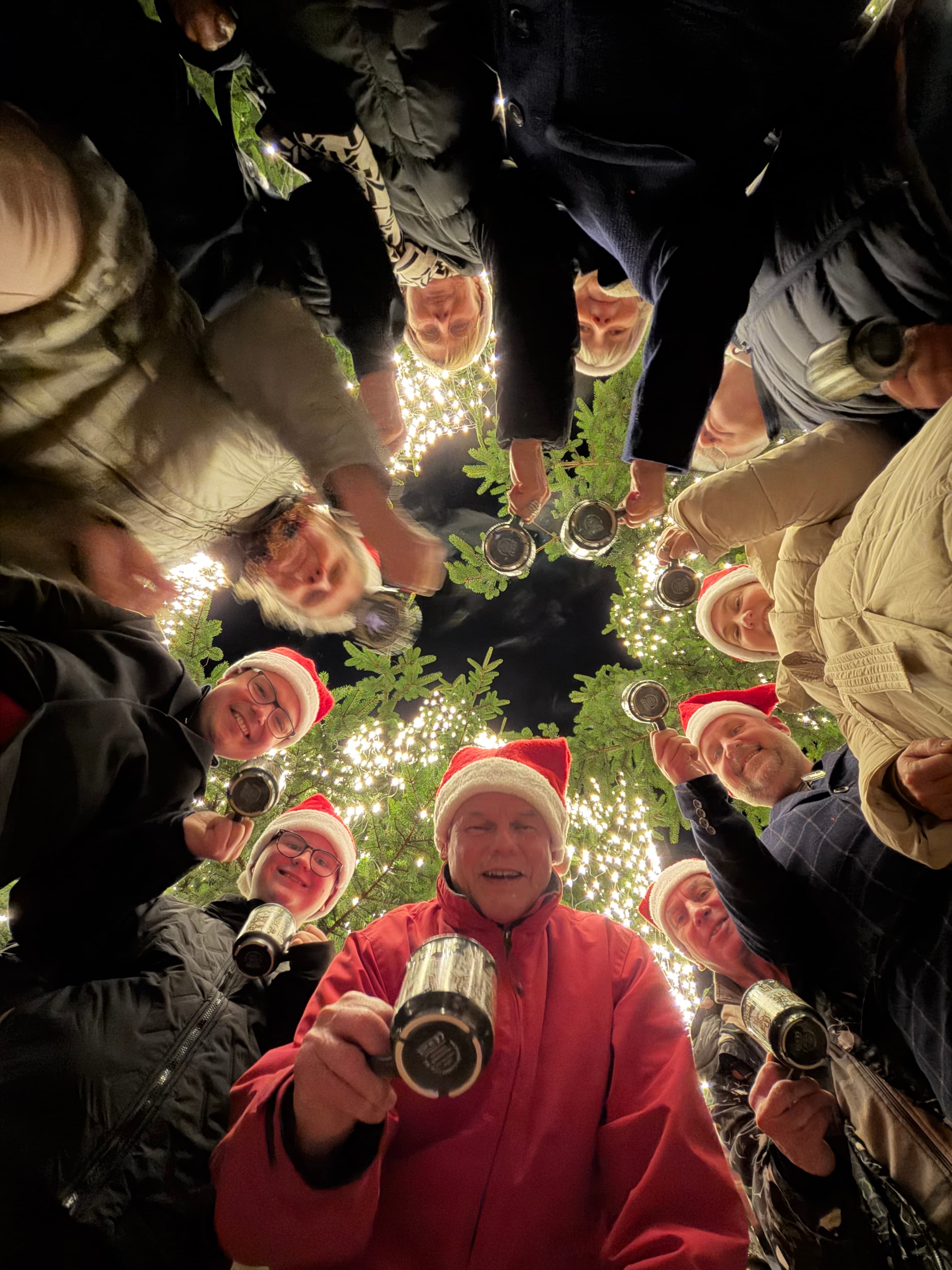Weihnachtsmarkt mit unseren englischen Freunden